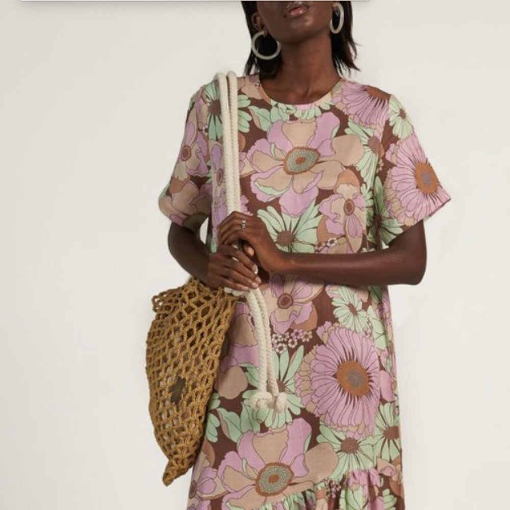 Arthur Utopic Maxi Dress in Wallpaper